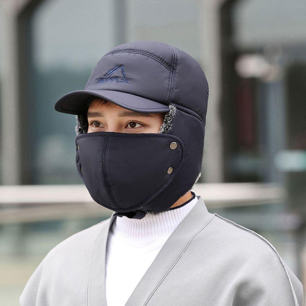 Sports Cotton Winter Ski Thick Balaclava Warm Snow Cap Winter Hats Earflap Mask