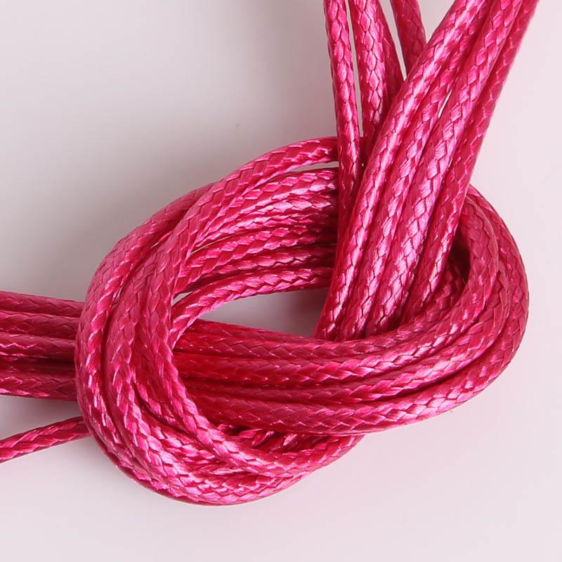 Разноцветный вощеный шнур для изготовления украшений и рукоделия