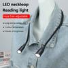 Светодиодный налобный светильник для чтения с гибкими дужками, лампа для чтения, регулируемая яркость, светодиодный ночник, фонарик для чтения, рукоделия, вязания