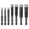 6,35 мм Шестигранный хвостовик Алмазная напайка Сухое бурение Сверло Инструмент для пробивки отверстий для точного сверления в различных материалах