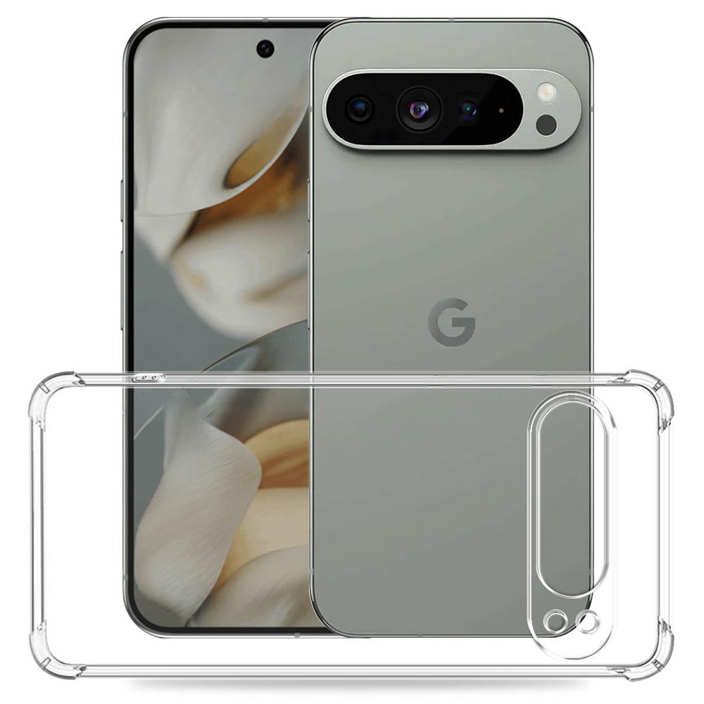 Для Google Pixel 10 Pro Чехол Прозрачный Силиконовый Мягкий Чехол для Телефона Для Google Pixel 10 Pro XL Funda Прозрачный Ударопрочный Чехол-Подушка