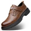 Spring Retro Men's Shoes Wind Tooling Leather Shoes Trend Versatile Casual Dad Men's Shoes