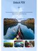 Магнитный держатель на шею Taixun для Insta360 X2/X3, GoPro 11 и смартфонов - Идеально подходит для велоспорта и экшн-камер.