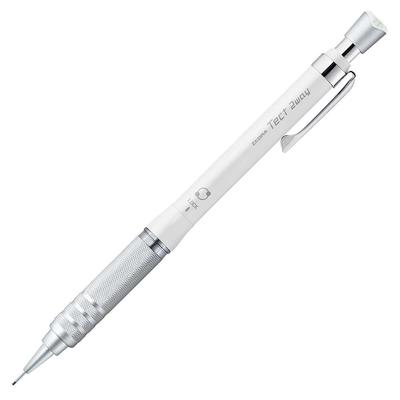 Zebra Механический карандаш Tect Metal с насечкой, 2-сторонний RO, 0,5 мм, Белый, Модель, P-MA141-MW