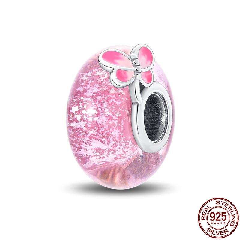 Original 100% sS925 Sterling Silver Luminous Octopus Ocean Series Charms Fit Bracelet DIY Beads Ms Jewelry Gift New In