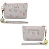 Sanrio Pass Case with Reel Goods SANRIO Character Coin Wallet Miscellaneous Goods Synthetic Leather Stylish Women Ladies SR1-10CN-MM (CN/Cinnamon