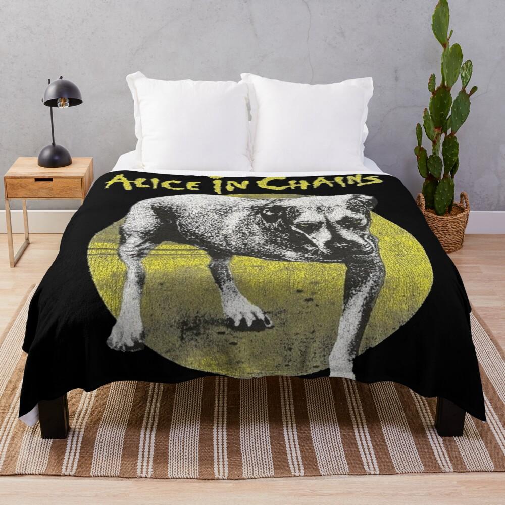 Alice in Chains Throw Blanket