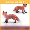 Realistic Fox Animal Pvc Model For Educational Playroom Decor And Wildlife Study