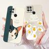 For Oppo A15 Case Oppo A15s CPH2179 Cute Funny Cartoon Cover Shockproof Soft TPU Phone Cases For Oppo A15s A 15 s OppoA15 Bumper