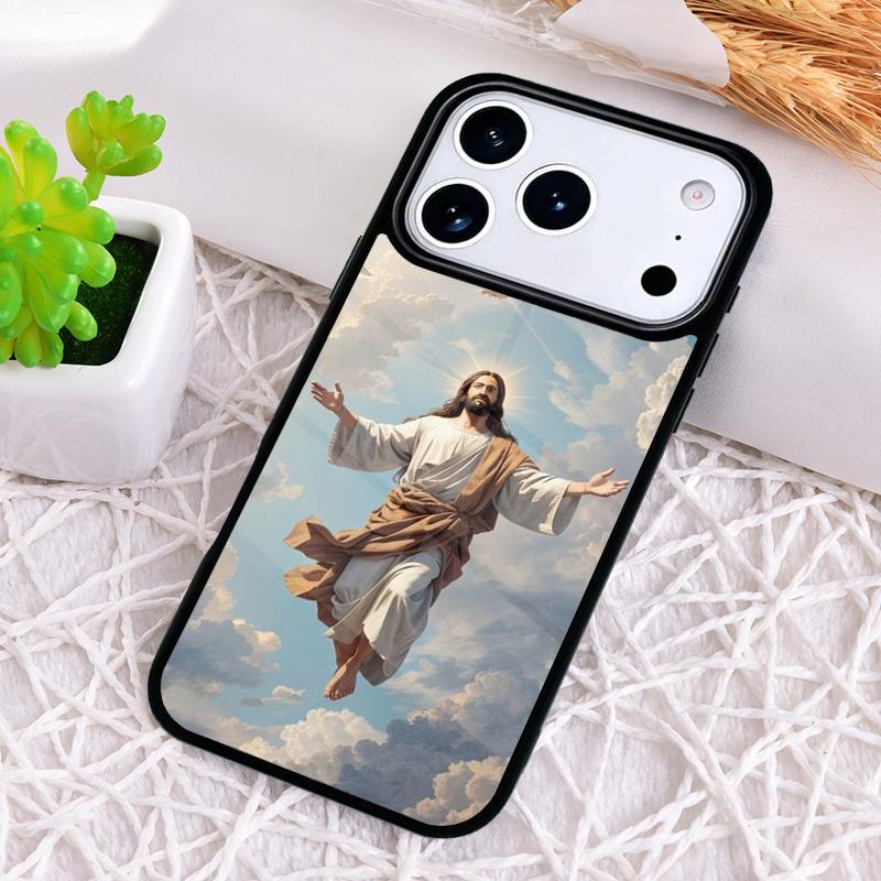 Христианский Чехол для Телефона Иисус для iPhone 17 Air 16 15 11 12 14 13 Pro Max Ударопрочный Чехол
