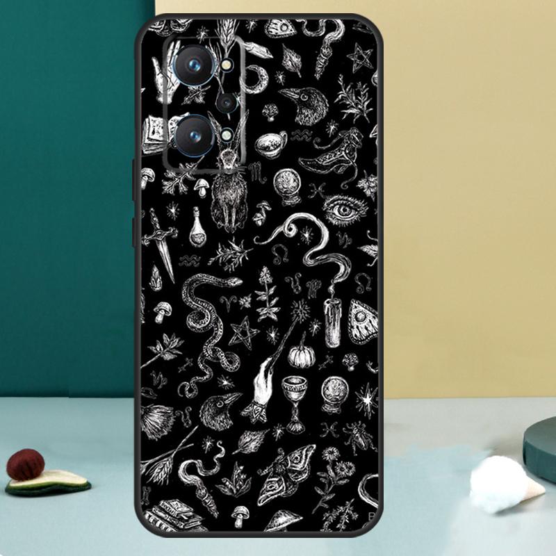 Магия Колдуньи Для Realme GT 7 Pro GT 5 6 6T C67 C61 C55 C53 C51 C21Y C25S C75 10 11 12 13 14 Pro Plus Чехол