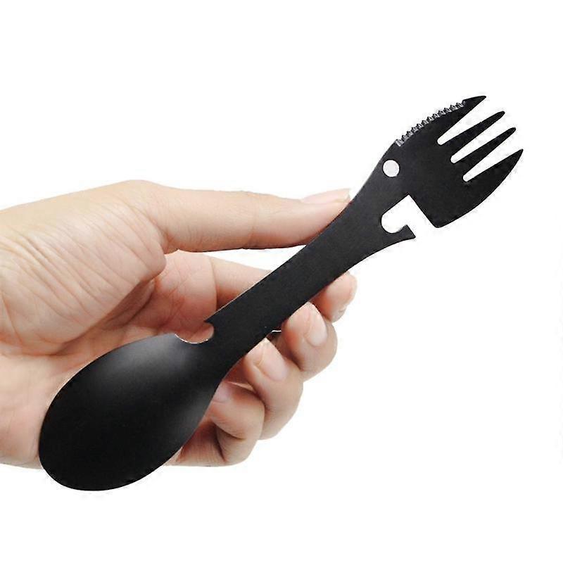Portable Fork Shaped Bottle Opener | 2019 Multifunction Outdoor Camping Tool Spoon Kitchen Utensils