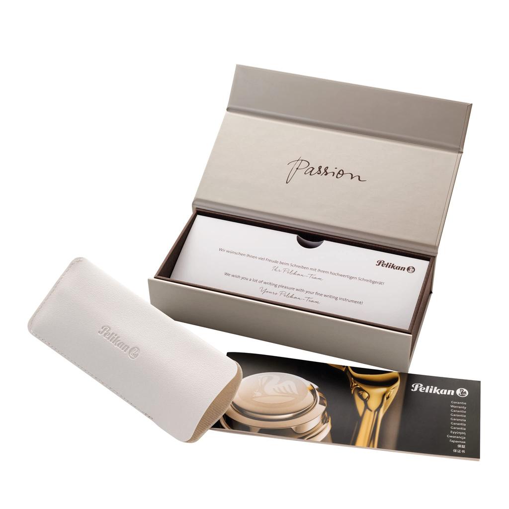 Pelikan M405 EF Extra Fine Fountain Pen with Blue Officially Imported Stripe,