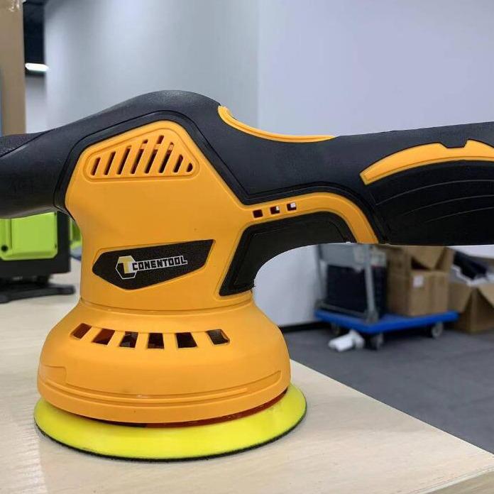 Беспроводная эксцентриковая литиевая аккумуляторная машина для полировки и нанесения воска на автомобиль