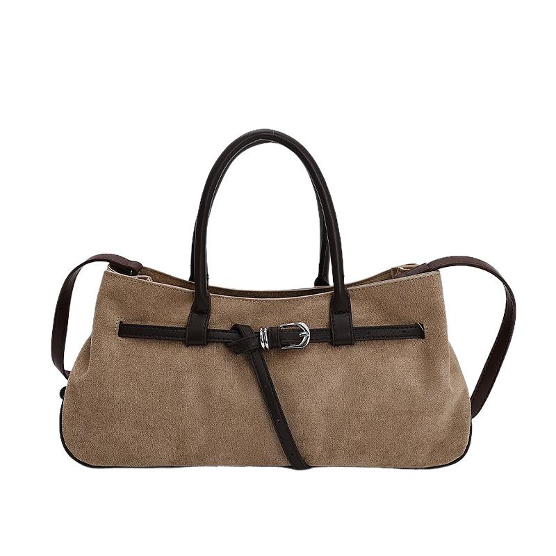 Маленькая матовая ретро-сумка женская осень-зима 2025 новая нишевая дизайнерская сумка-мессенджер популярная в инстаграме портативная сумка-тоут