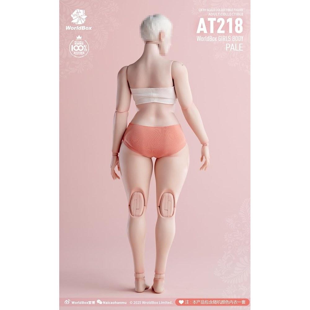 TOYBARJAPAN Фигурка 1/6 Девушка Плюс-Сайз Жемчужно-Белая Кожа Тучная Красавица Азиатское Женское Тело Голова и Одежда Не Включены