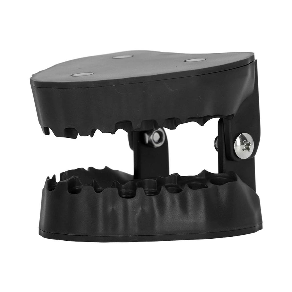 Держатель для зубных сверл Органайзер для 28 сверл Портативный держатель для зубных сверл с магнитом черного цвета