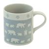 Minoru Pottery Polar Bear Lightweight Mug Gray 320ml 4965583744191
