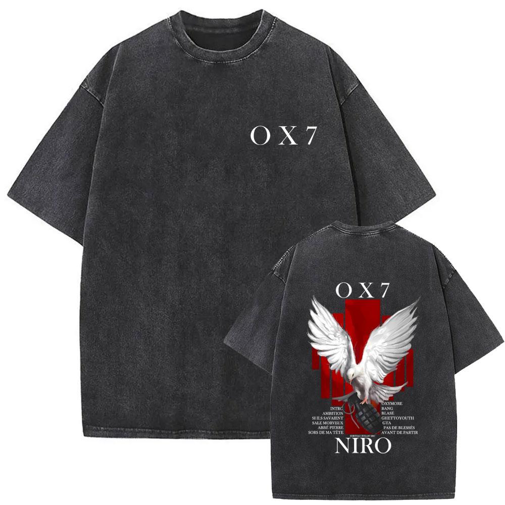 Vintage Washed Rapper DA Uzi Original Gangsta Album Merch Tshirt Men Women Hip Hop Fashion Pop Music T Shirts Streetwear