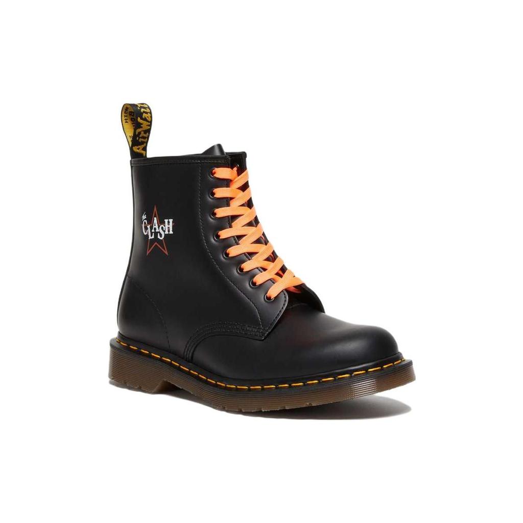 Dr. Martens 1460 Кожаные Комфортные Короткие Ботинки Унисекс ботинки Черные 28004001