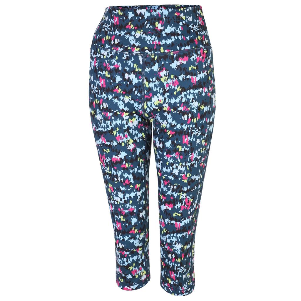 Womens/Ladies Influential Dash Print 3/4 Leggings