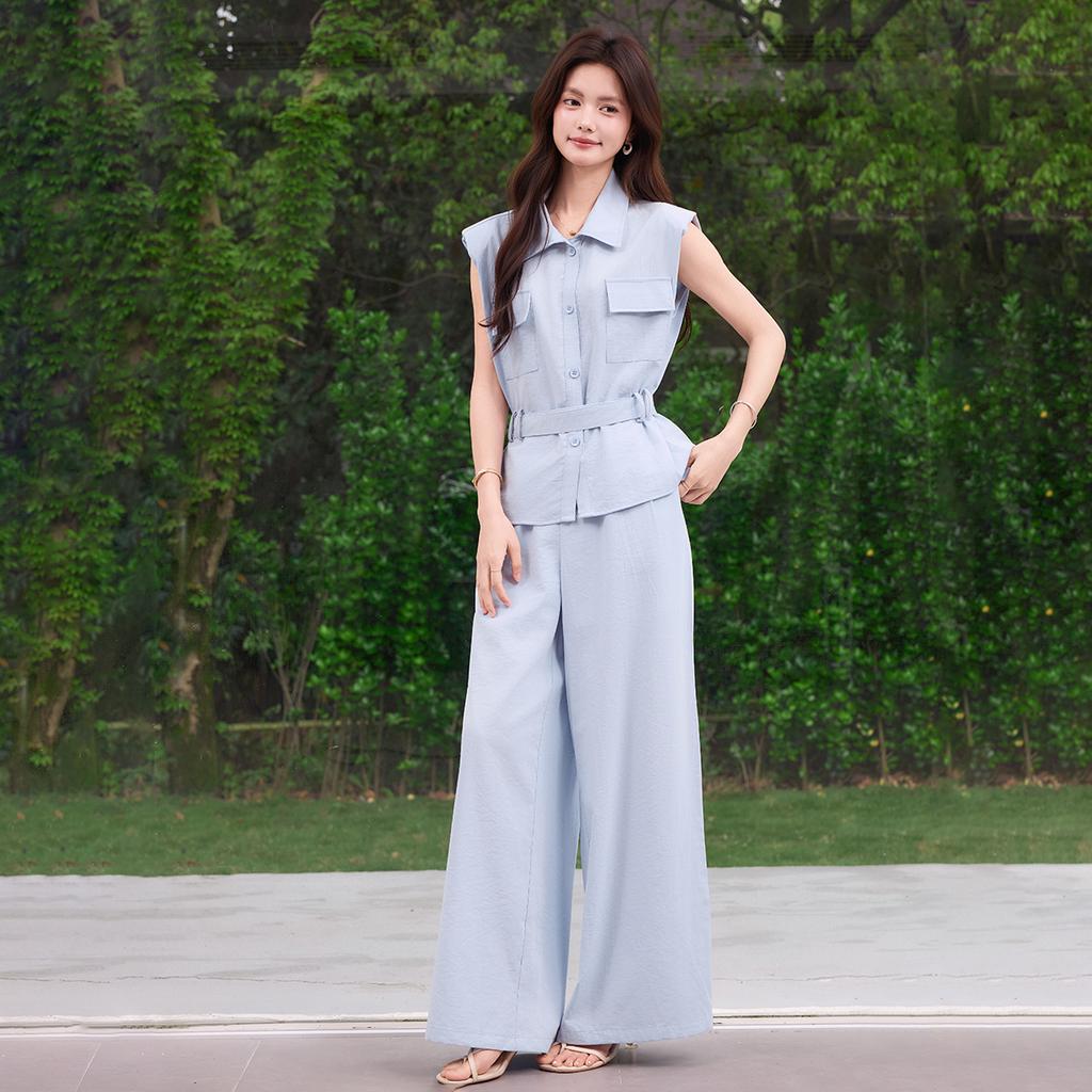 MIXMAX Casual Versatile Temperament Fashionable Age Reducing and Slimming Set