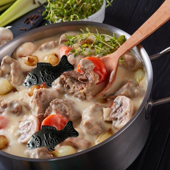 2 шт. Железная рыба, натуральный источник железа, добавка, рыба с мешочком, безопасный инструмент для приготовления пищи для беременных женщин, веганов, спортсменов