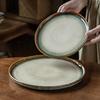 Disc Vintage Steak Plate Household Ceramic Plate Plate Restaurant Hotel Commercial Plate Dessert Plate