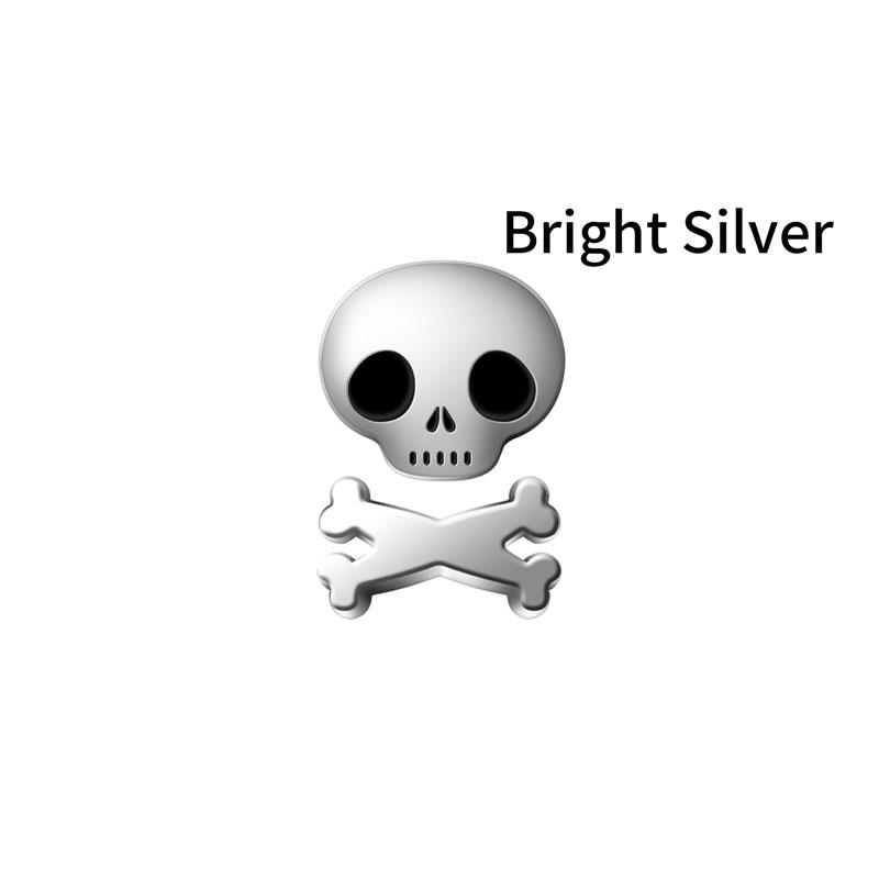 1 шт. симпатичная металлическая цинковая сплавная эмблема черепа скелета наклейка наклейка на грузовик значок наклейка мотоцикл автомобили аксессуары для стайлинга автомобилей