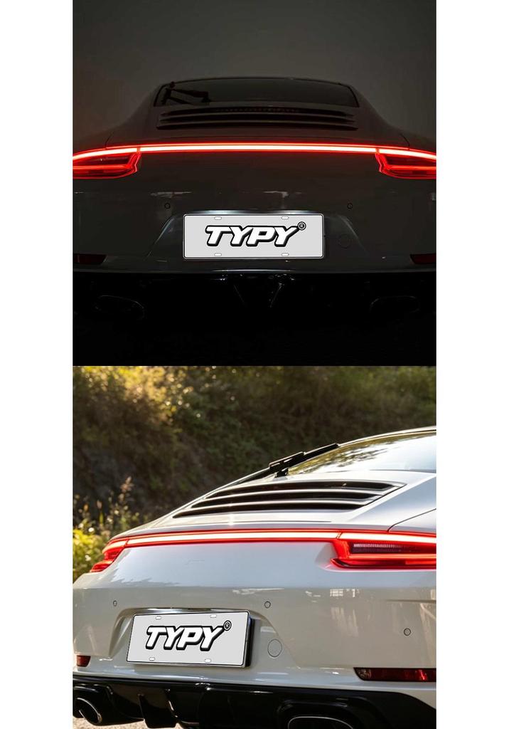 Светодиодный сквозной задний фонарь в сборе для Porsche 911 (2016-2018) - Модифицированный дневной ходовой огонь