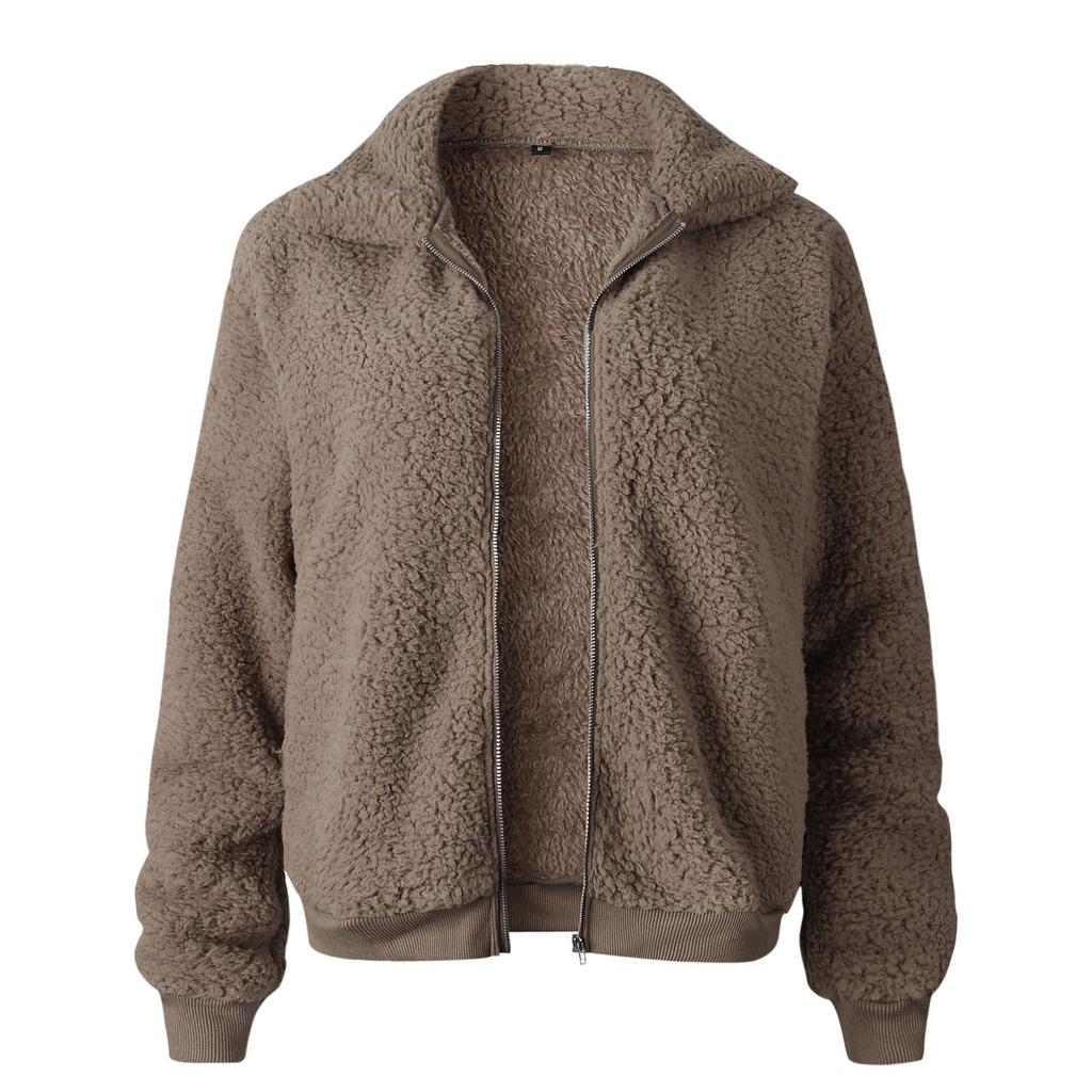 Женская термофлисовая короткая куртка куртка верхнее пальто