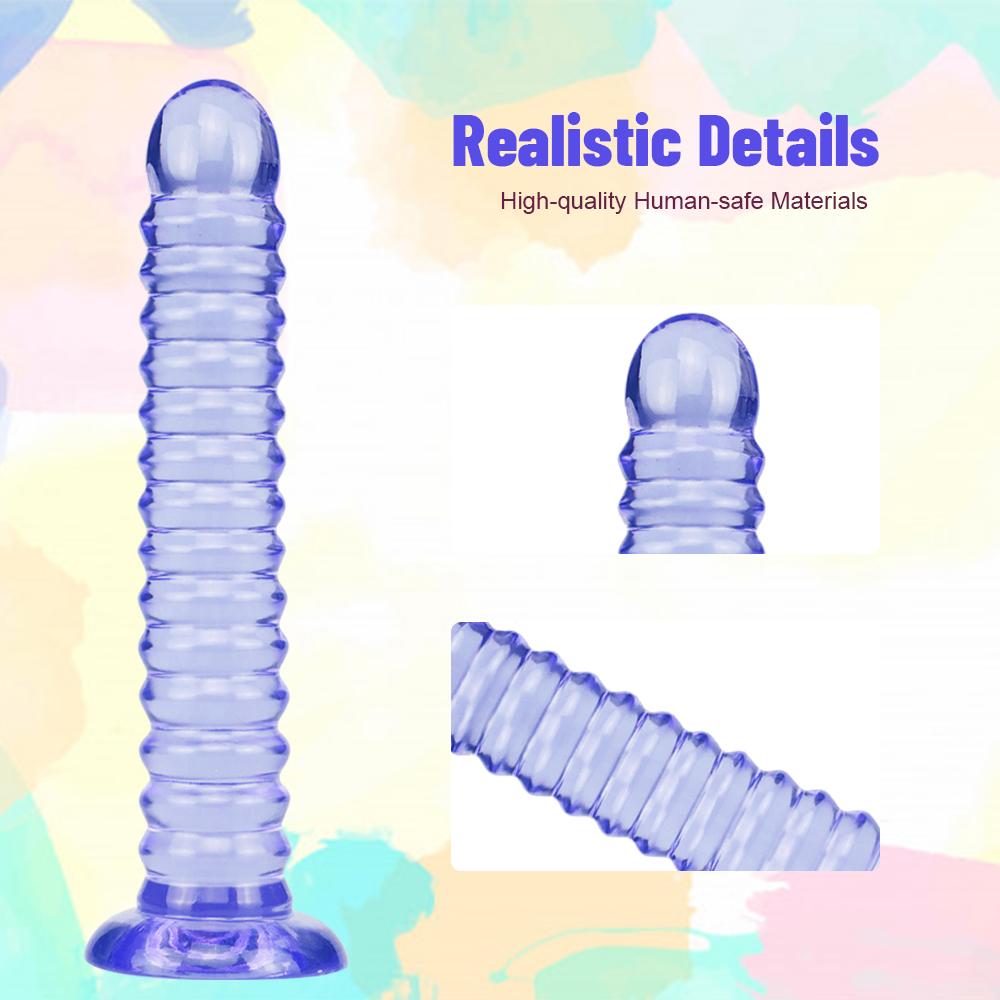 MoDi Поддельный длинный пенис дилдо анальная пробка секс-игрушки для взрослых для женщин мужчин влагалище анальный массаж