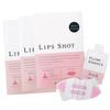 Lip Shot 3 Doses Microneedle Needle Patch Lip Pack Lip Care Serum Hyaluronic Acid Lip Mask Moisturizing [Official] (3 Pieces)