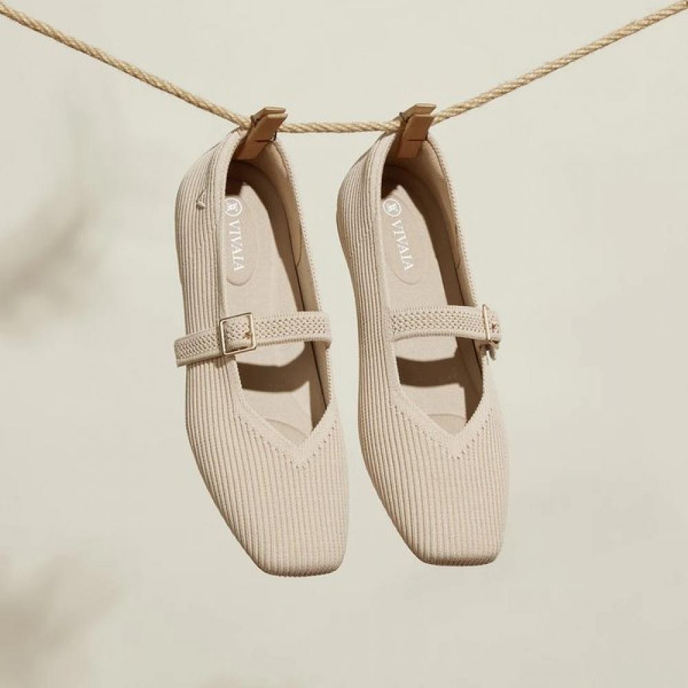 Vivaia Almond Margot Mary Jane