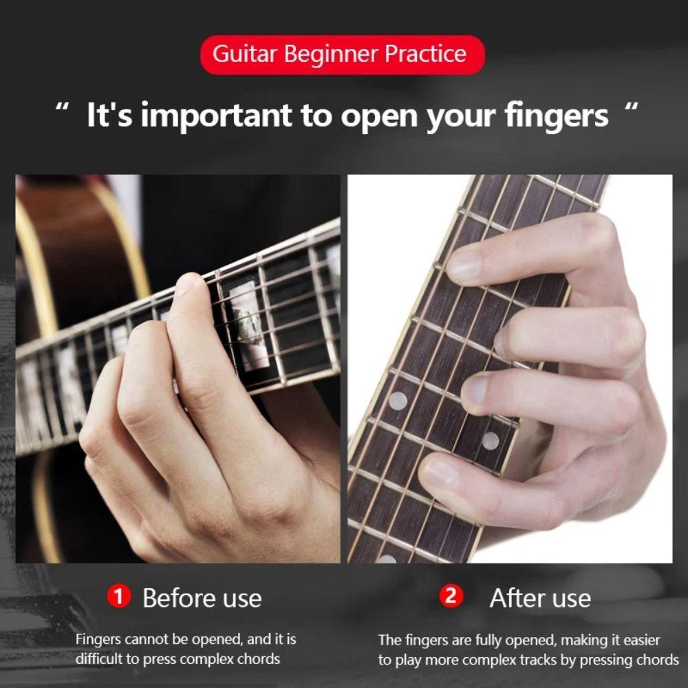 Finger Extension Guitar Training Span Trainer Adjustable Guitar Extender Finger Strength