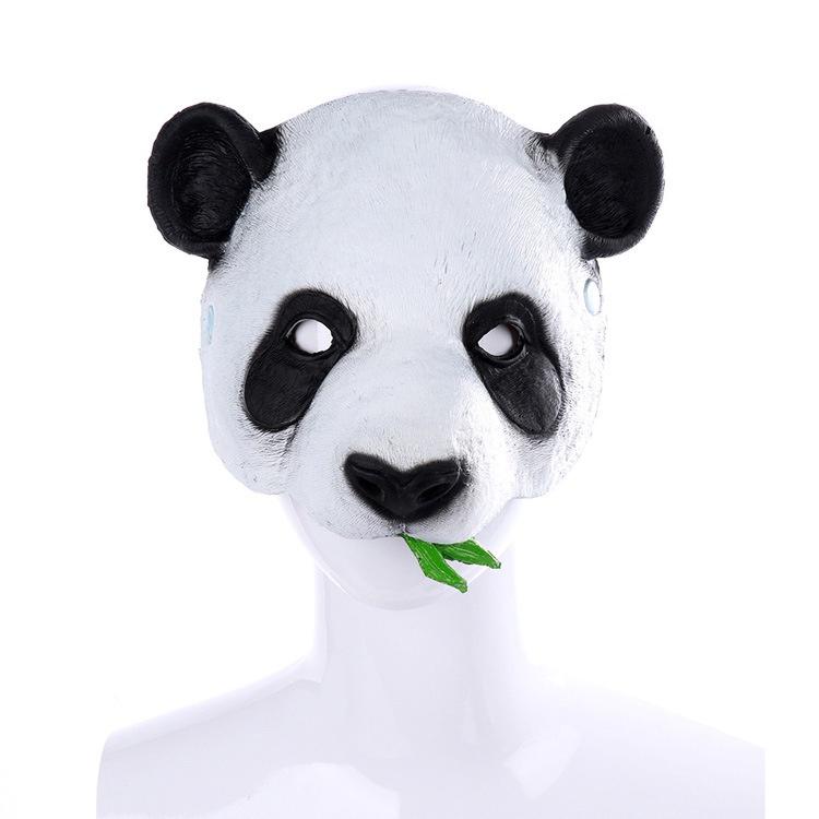 Funny Giant Panda Mask 3D PU Foam Animal Mask Female Male Carnival Party Club Cosplay Mask