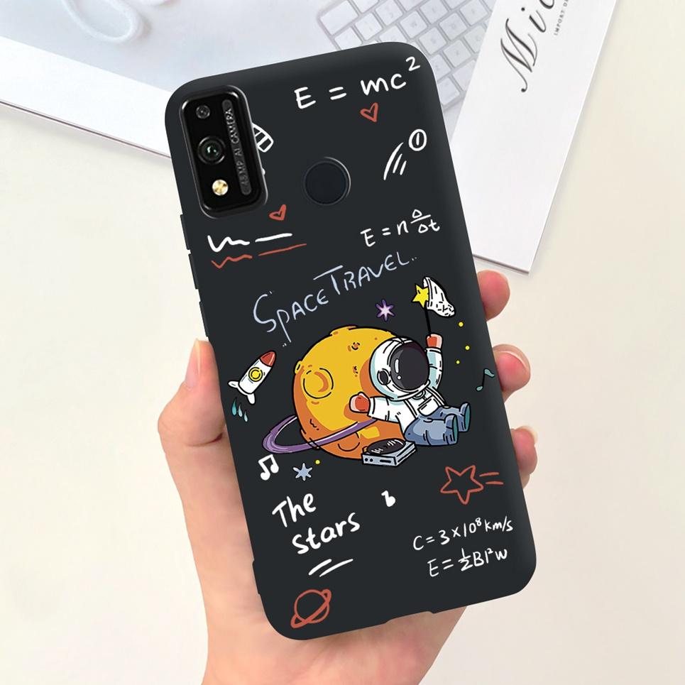 Мягкие силиконовые чехлы для Huawei Honor 9X lite Чехол JSN-L21 JSN-L22 JSN-L23 Coque Fundas Роскошный дизайн с узором Мягкий силиконовый чехол