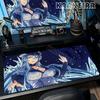 Игровой коврик для мыши Akame Ga Kill, натуральная резина, большой, с блокировкой краев, утолщенный, для компьютерной клавиатуры, противоскользящий коврик для стола