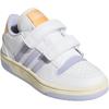 adidas BREAK START Детские Баскетбольные Кроссовки Бело-Фиолетовые Детские Кроссовки JQ0098