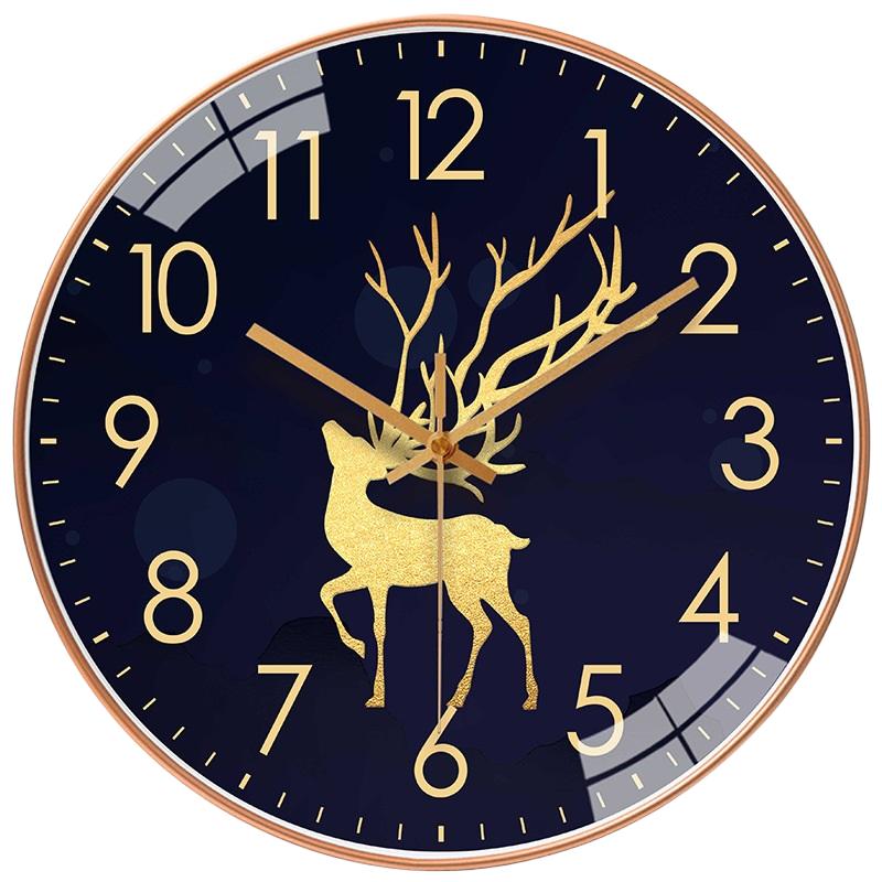 8 Inch Bedroom Simplicity Wall Clock Wall Clock Large Number Wall Clock Silent Watch Home Living Room Office Study