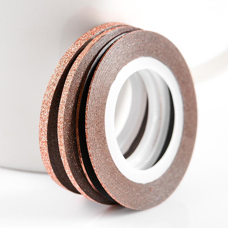 4 стиля, смешанный дизайн ногтей, полосатая лента, линия, DIY маникюр, украшение, дизайн, наклейки в рулонах