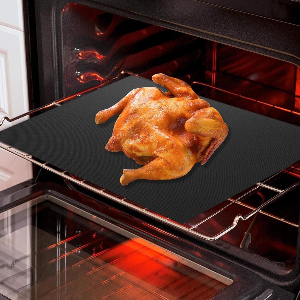 Вкладыши Reble для аэрофритюрницы Breville Smart Oven Air Fryer Pro BOV900BSS, Ninja Foodi, с антипригарным покрытием, 3x вкладыша + 3x сетка