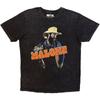 Post Malone Cowboy Stone Wash T Shirt (Black)