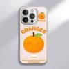 Оранжевый Expression для Apple 16 Promax Мультяшная Женская Модель для Чехла Мобильного Телефона iPhone 15 Новый Стиль 14pm Гидрогелевая Защита