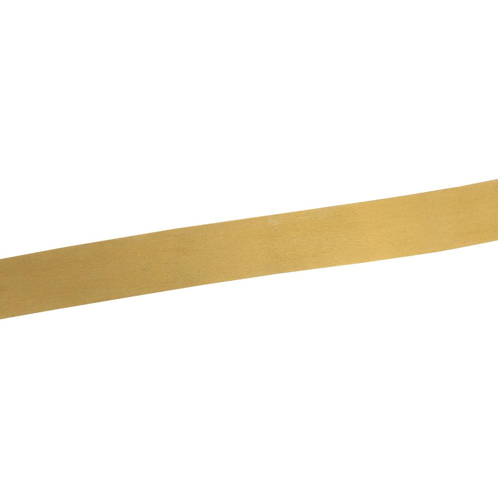 Рулон желтой латуни 1000 мм x 10 мм Тонкая латунная полоска Золотая пленка Проволока Закладка Штампованная табличка