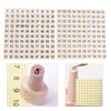 15 листов наклеек с номерами для лака для ногтей 1-200, этикетка для гелевого лака для бутылочки с клеем, помады, типсов для ногтей, для демонстрации, маникюрный инструмент