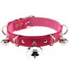 Pleather Cat Bell Collar Kitten Play Leather   Collars & Leashes