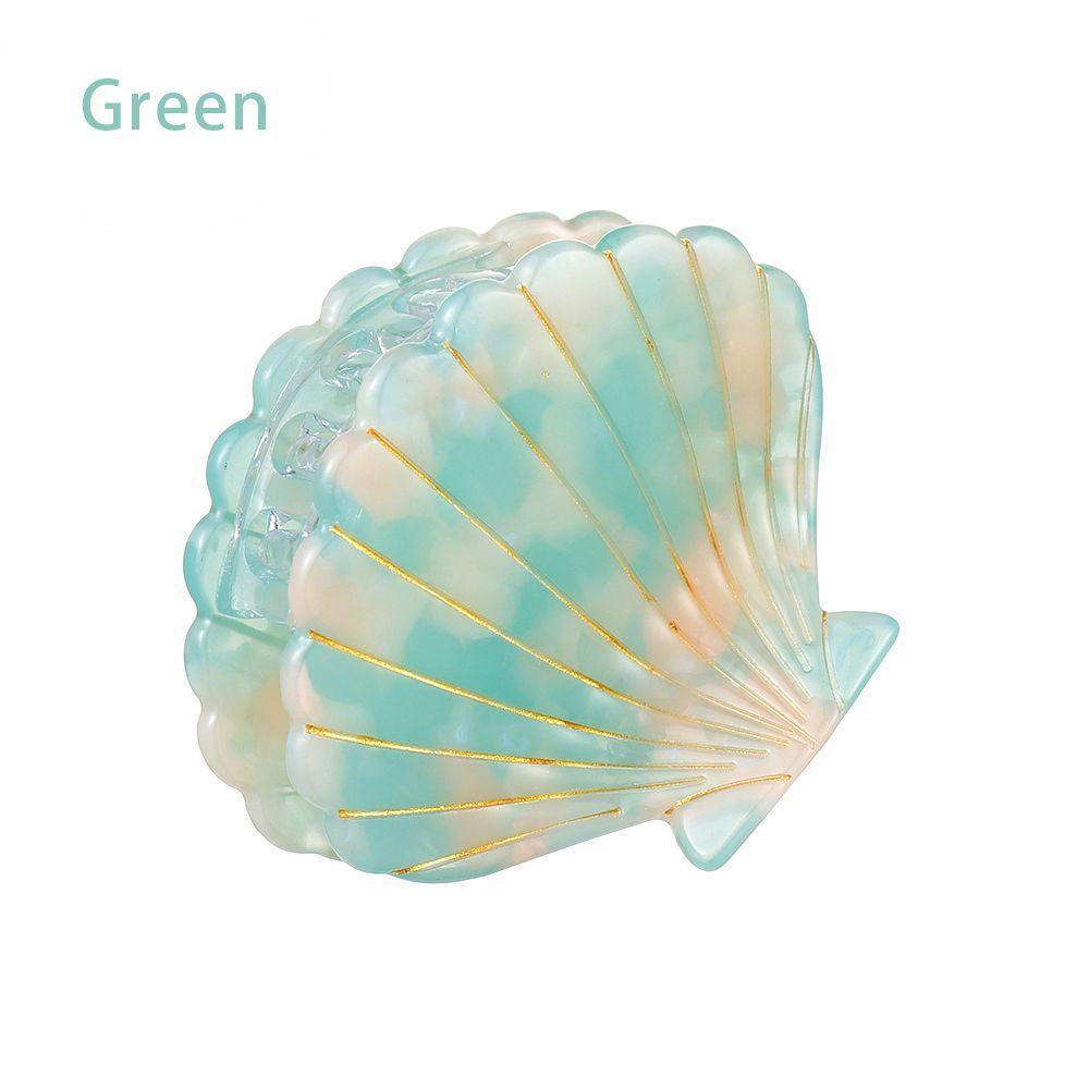 Заколки для волос Заколки для хвостиков Женские аксессуары для волос Акриловые заколки для волос в форме ракушки Заколки для волос в форме ракушки