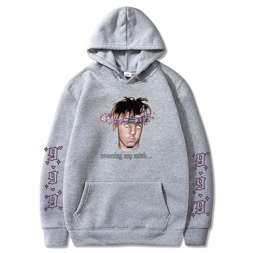 New rapper juice wrld same sweater loose men's and women's hooded sweater