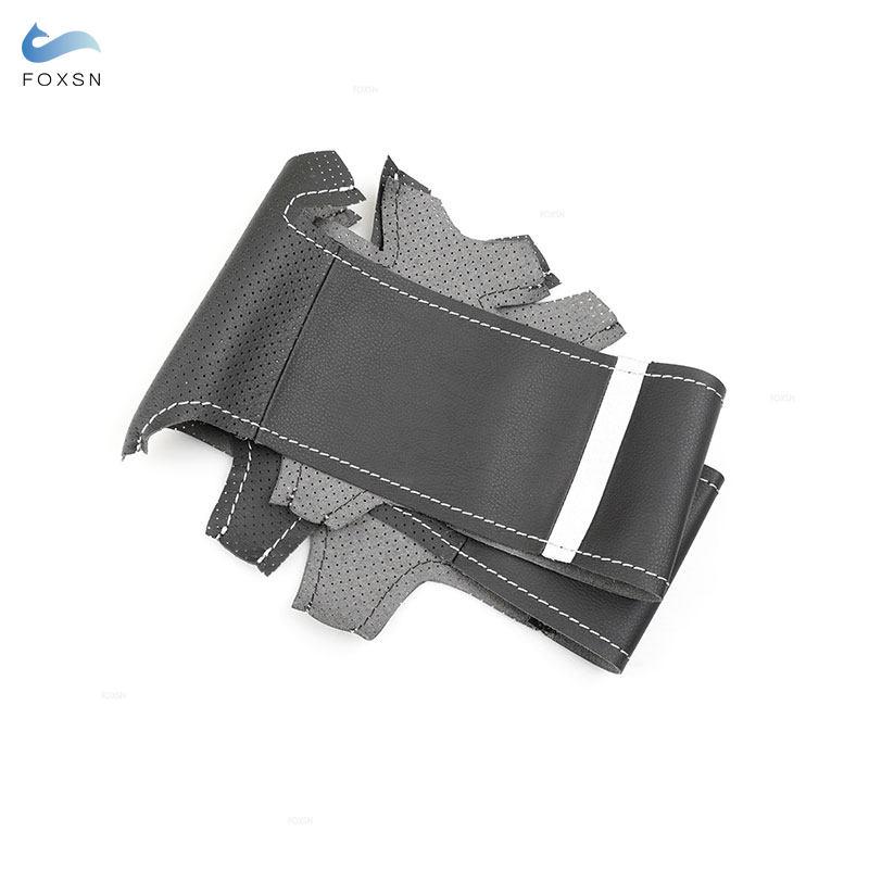 Для BMW M Sport F30 F31 F34 F45 F46 F22 F23 M235i M240i X1 F48 X2 F39 Перфорированная кожаная накладка на руль